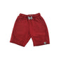 Next shorts 6-7 years red plain with white draw strings jersey material
