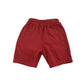 Next shorts 6-7 years red plain with white draw strings jersey material