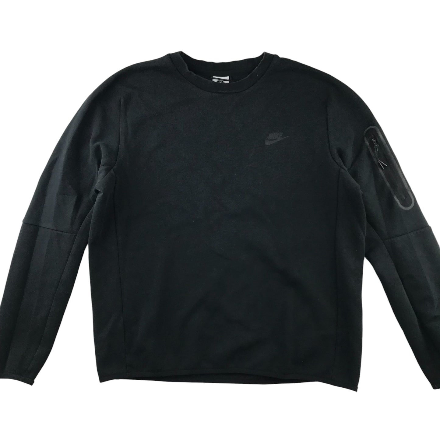 Nike sweater adult size L black long sleeve crew neck pullover