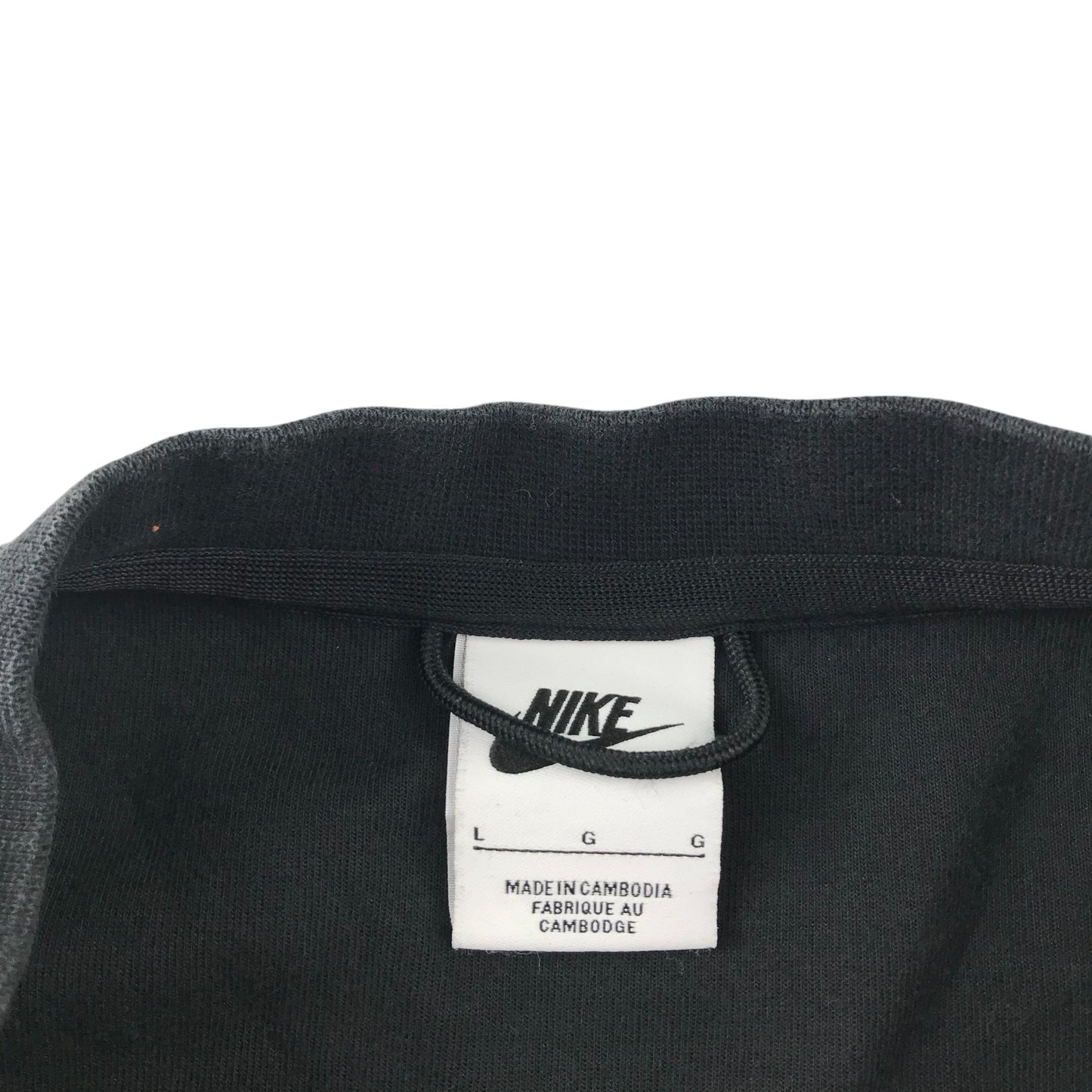 Nike sweater adult size L black long sleeve crew neck pullover