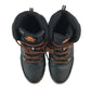 Trespass walking boots shoe size UK 5 black and brown with orange laces