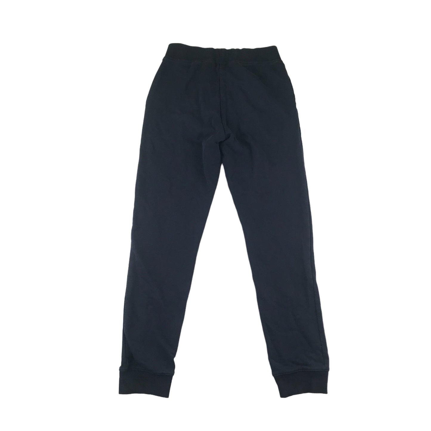 GANT Joggers Age 14 Navy Blue Plain Cuffed Legs