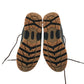 Trespass walking boots shoe size UK 5 black and brown with orange laces