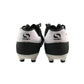 Decathlon Sondico football boots shoe size UK 3 black and white plastic moulded studs