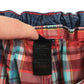 Next shorts 7-8 years red checked cargo style cotton