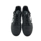 Decathlon Sondico football boots shoe size UK 3 black and white plastic moulded studs