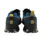 Clarks walking trainers shoe size 8.5 blue grey panelled with laces