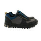 Clarks walking trainers shoe size 8.5 blue grey panelled with laces