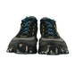 Clarks walking trainers shoe size 8.5 blue grey panelled with laces