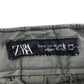 Zara trousers women's size EUR 42 grey plain regular fit