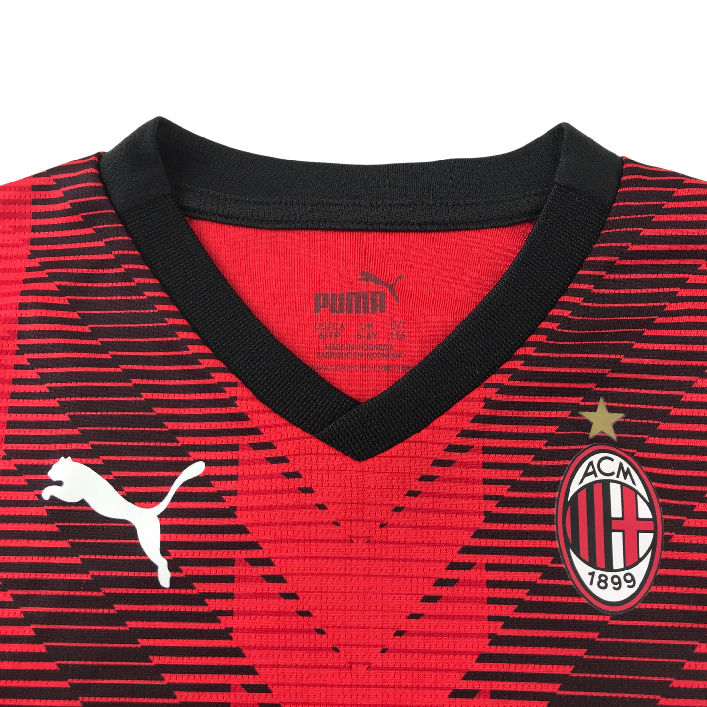 Puma 5-6 years red sports top
