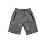 Next shorts 7-8 years grey jersey material graphic design