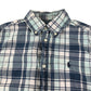 Ralph Lauren shirt 6-7 years blue check pattern long sleeve cotton