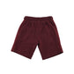 Next shorts 8-9 years burgundy plain with black detailing jersey material