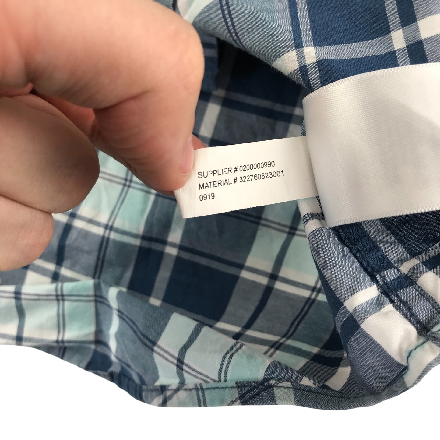 Ralph Lauren shirt 6-7 years blue check pattern long sleeve cotton