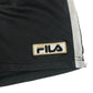 Fila Notts County FC Football Shorts Age 6 Black Elasticated Waistband
