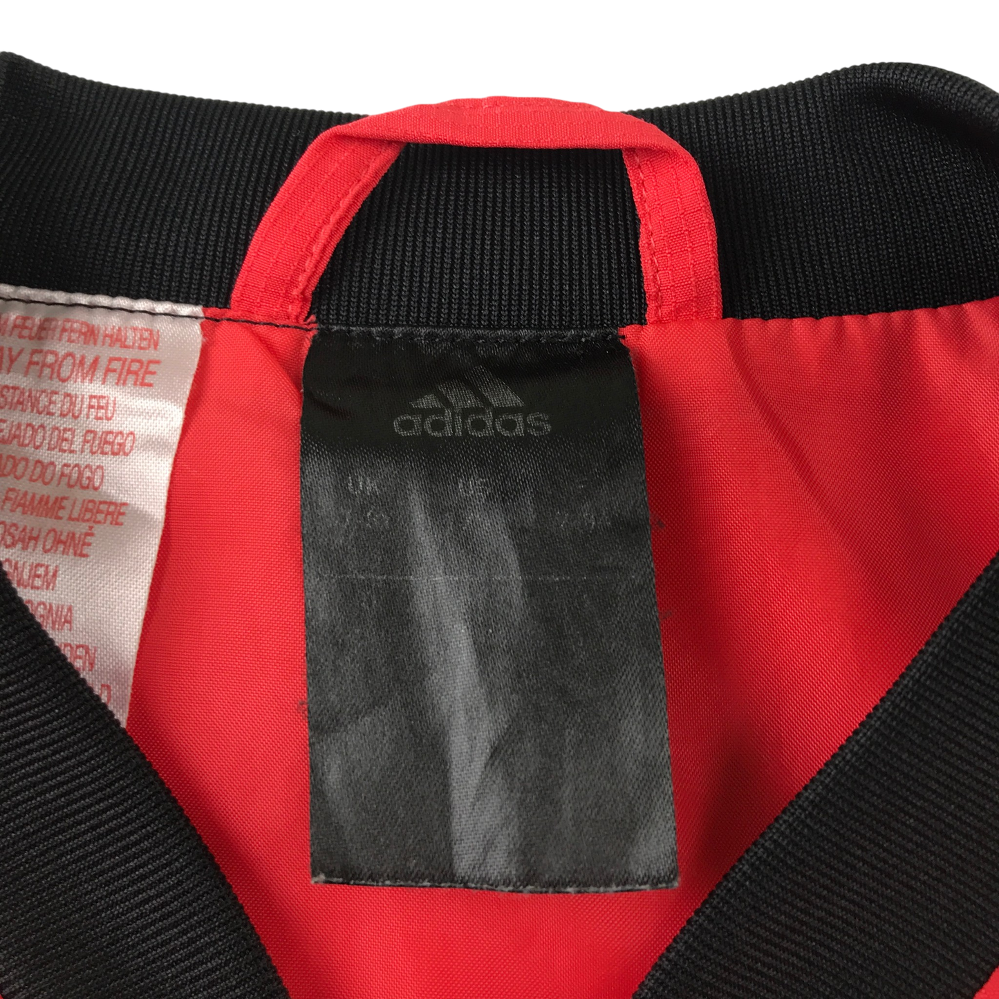 Adidas 7-8 years red jacket