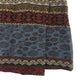 Zara Skirt Age 5-6 Brown and burgundy Knit Pattern