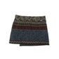 Zara Skirt Age 5-6 Brown and burgundy Knit Pattern