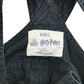 M&S dungaree 8-9 years black denim Harry Potter Hogwarts with embroidered patches