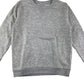 Primark Sweater Age 7 Light Grey Plain Long Sleeve