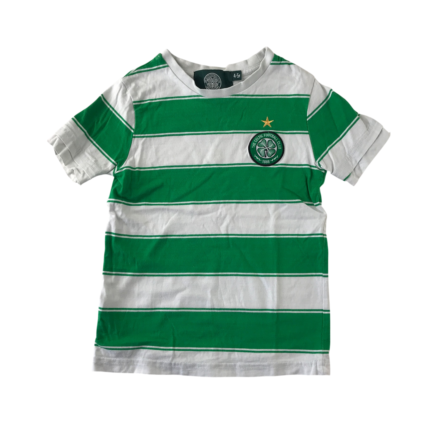 Preloved Adidas Celtic FC sports top for kids