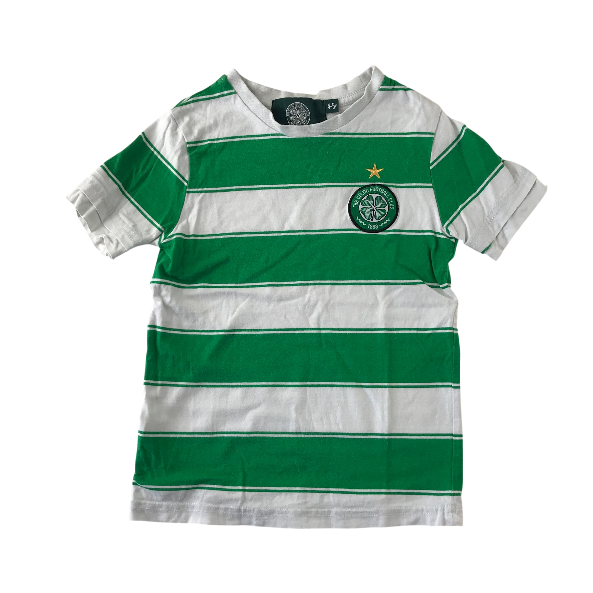 Preloved Adidas Celtic FC sports top for kids