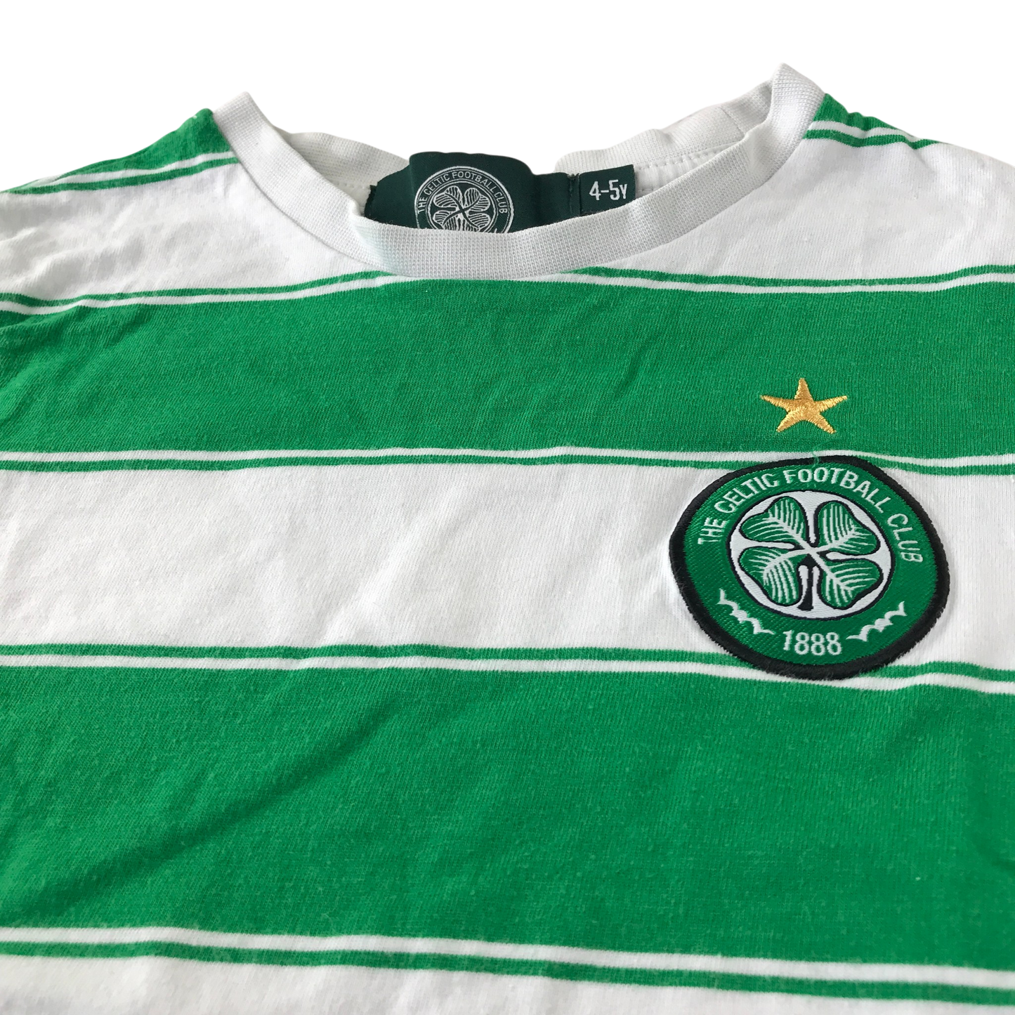 Preloved Adidas Celtic FC sports top for kids