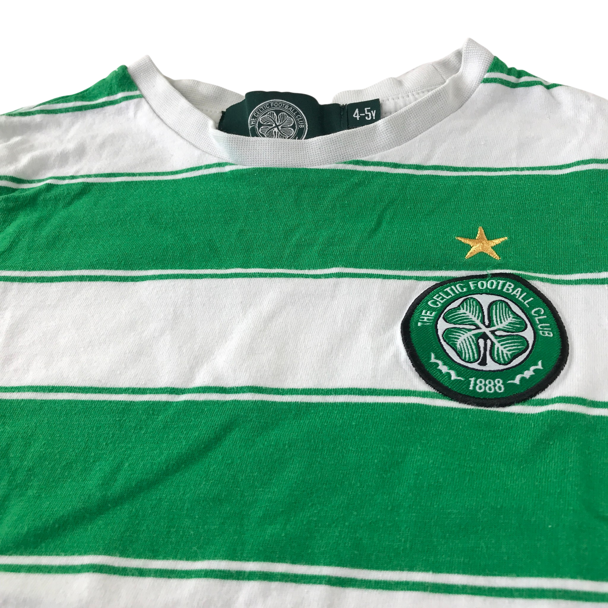 Preloved Adidas Celtic FC sports top for kids