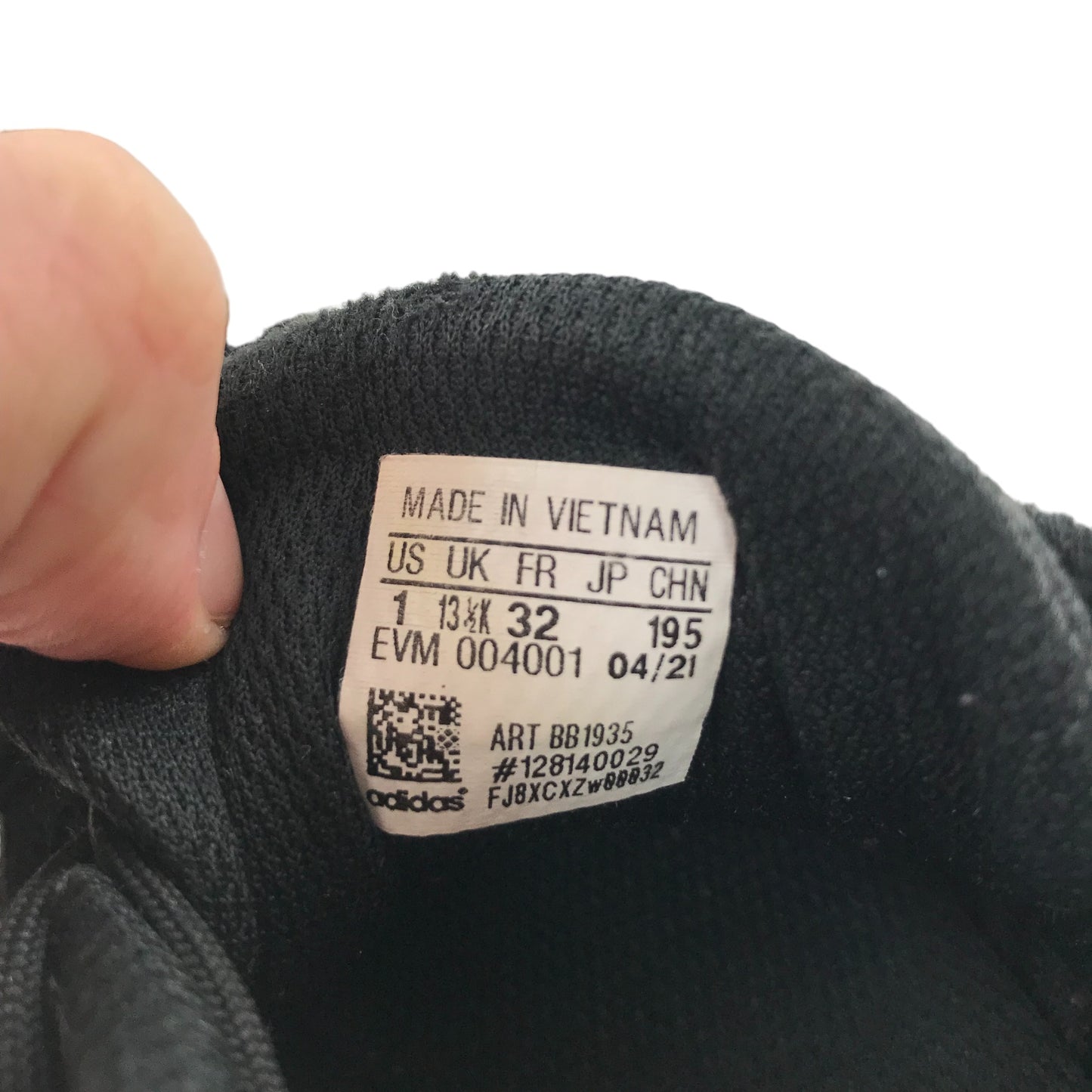 Adidas Terrex Walking Shoes Shoe Size 13.5K Junior Black Traxion with Laces