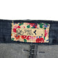 M&Co jean women's size 8 blue stretchy denim low waist