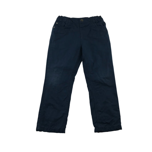 Vertbaudet Trousers 4-5 years Navy Chino Style