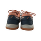 Asics Trainers Shoe Size 3 Grey and Peachy with Laces