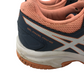 Asics Trainers Shoe Size 3 Grey and Peachy with Laces