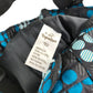 Topolino Salopettes 6-7 years blue and black circle pattern design print