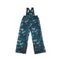 Topolino Salopettes 6-7 years blue and black circle pattern design print