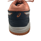 Asics Trainers Shoe Size 3 Grey and Peachy with Laces