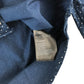 H&M shirt 11-12 years navy with white polka dots button up cotton