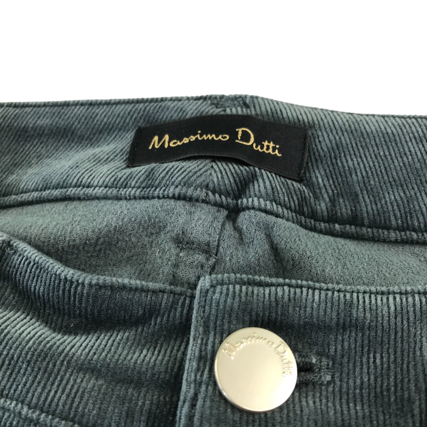 Massimo Dutti trouser women's size EUR38 grey corduroy