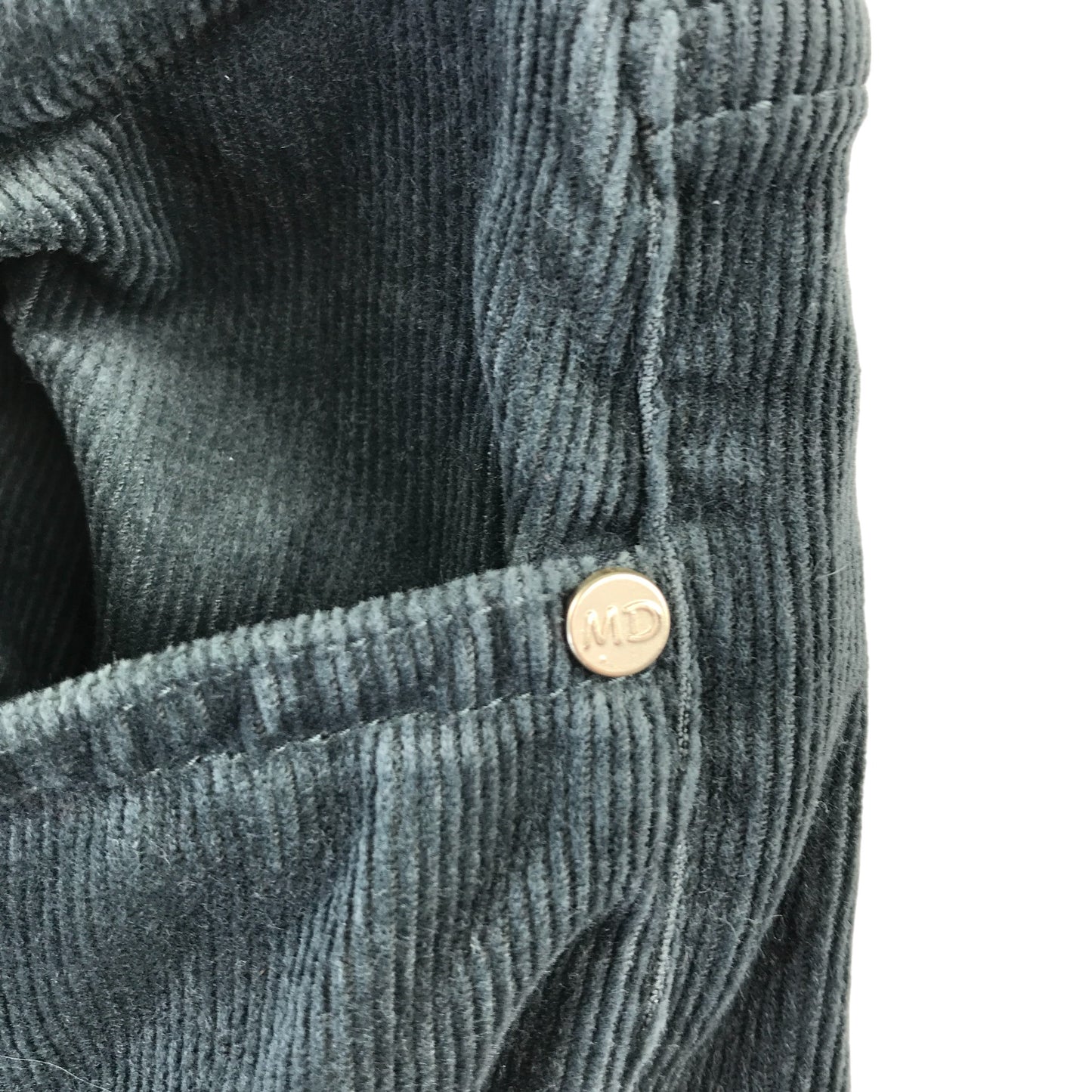 Massimo Dutti trouser women's size EUR38 grey corduroy