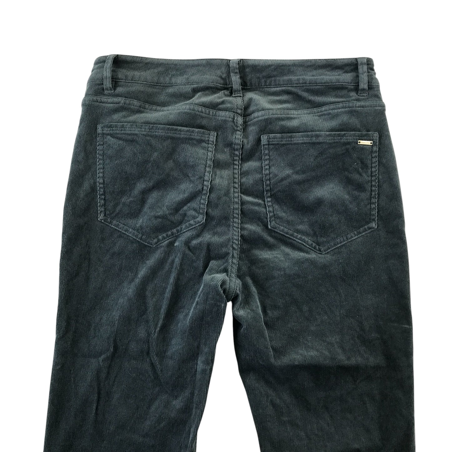 Massimo Dutti trouser women's size EUR38 grey corduroy
