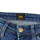 Lee jeans adult W27 L33 blue denim button and zipper fastening
