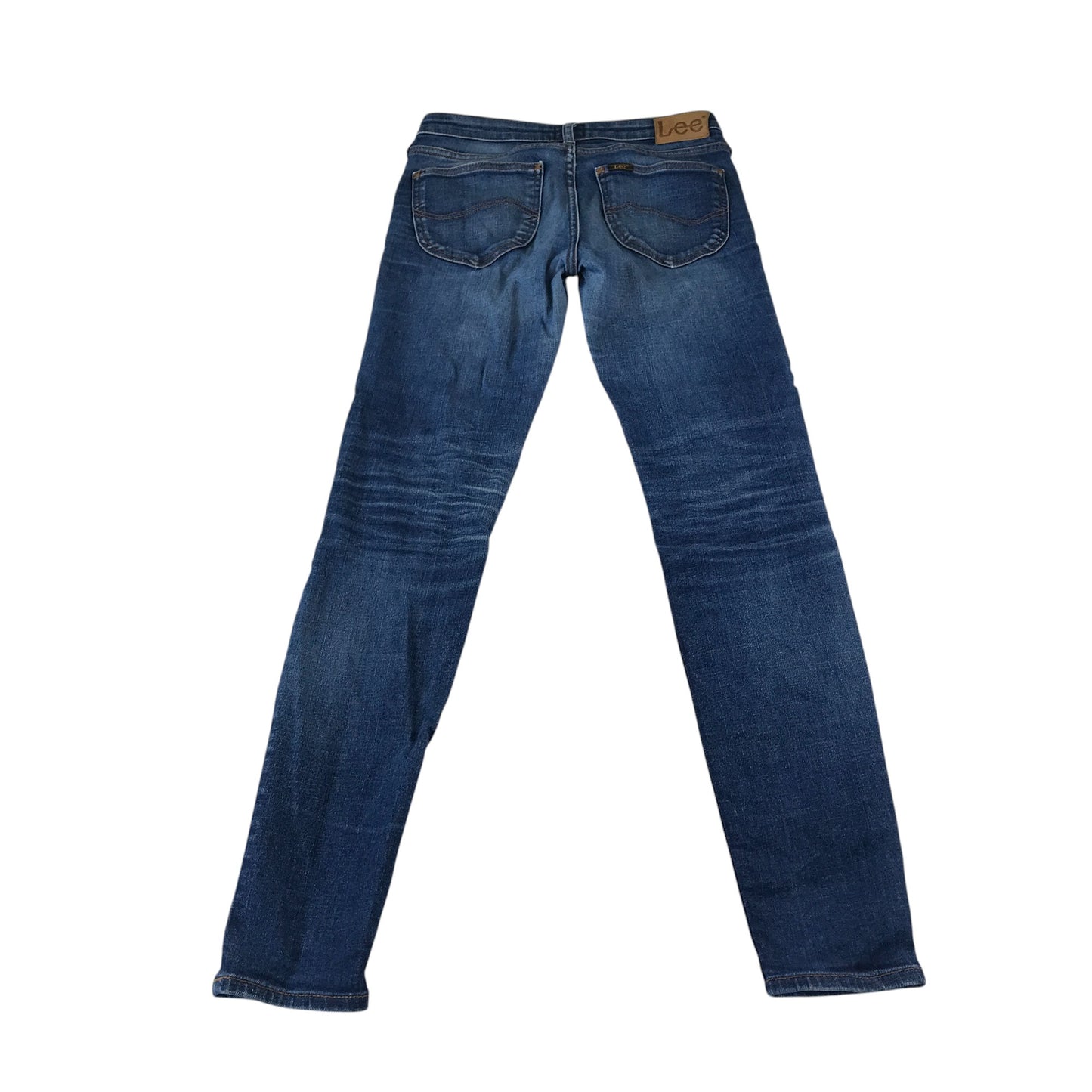 Lee jeans adult W27 L33 blue denim button and zipper fastening