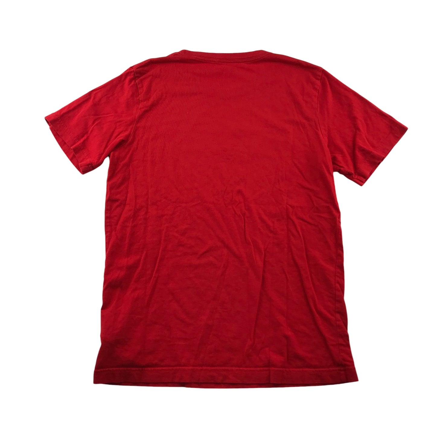 Converse T-Shirt 13-15 Years Red Large Logo Cotton