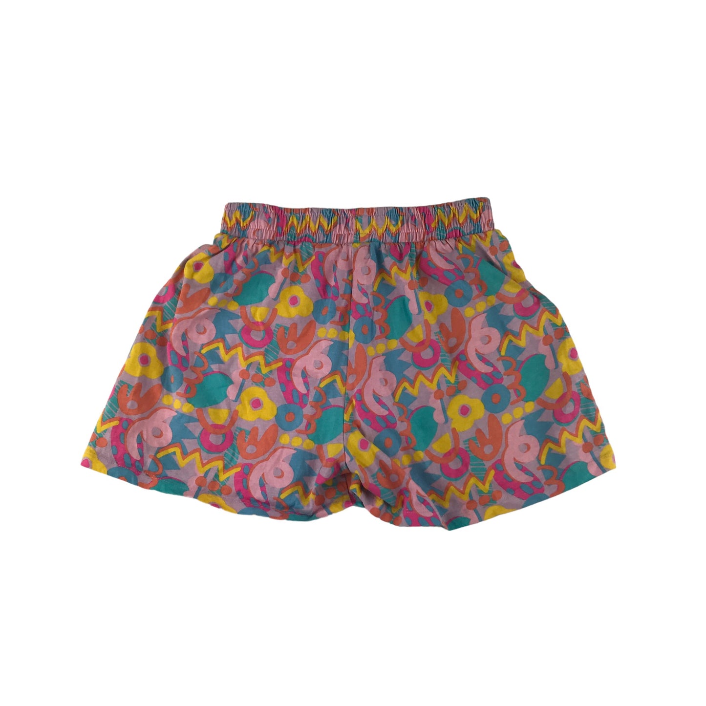 Dunnes Stores Shorts Age 8 Multicolour Graphic Print Pattern