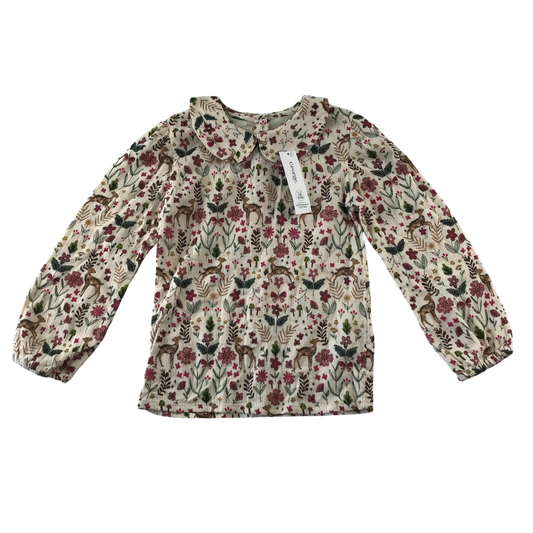 George 5-6 years floral blouse