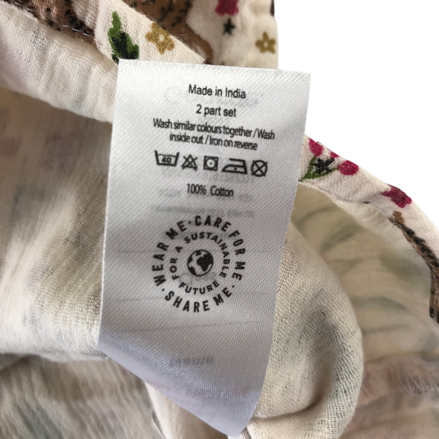 George 5-6 years floral blouse