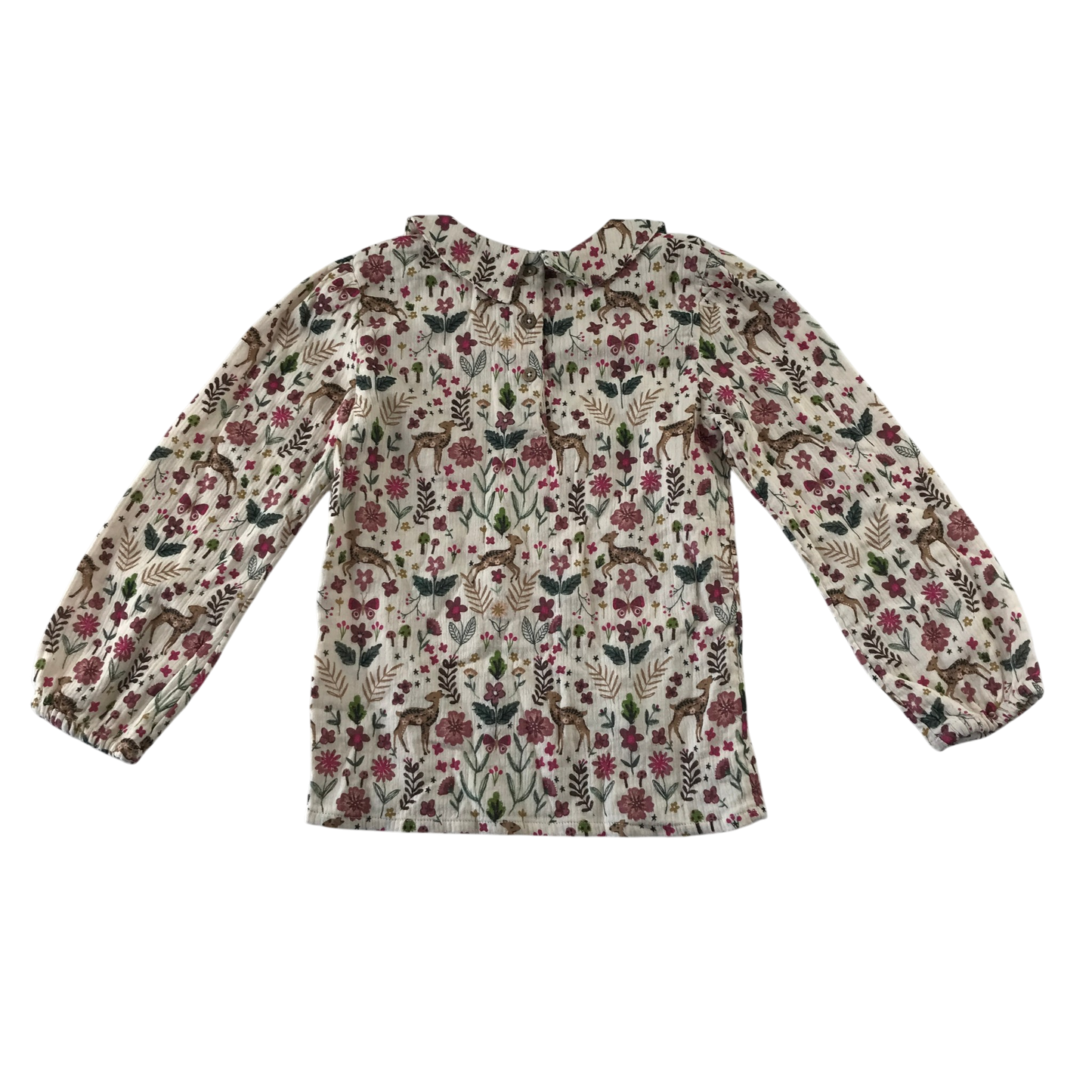 George 5-6 years floral blouse