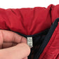 Joules Gilet 5-6 years red with navy detailing and logo