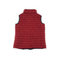Joules Gilet 5-6 years red with navy detailing and logo